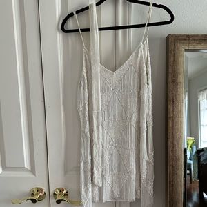 Retrofete CLAIRE SEQUIN FRINGE DRESS Medium